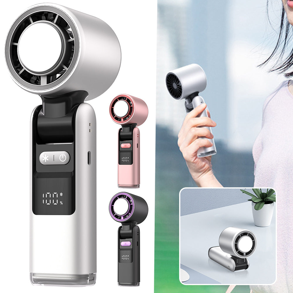 Mini Ventilador Portátil Recargable 4000mAh – Brisa Personal al Instante