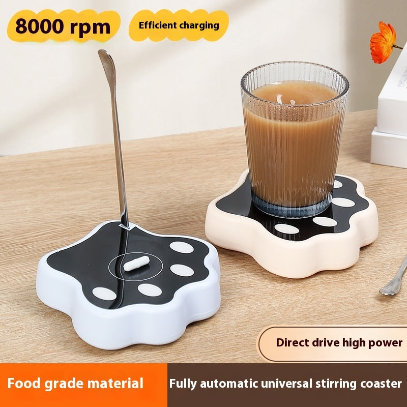 Base agitadora inteligente con carga para agitador de taza portátil genial y divertida!