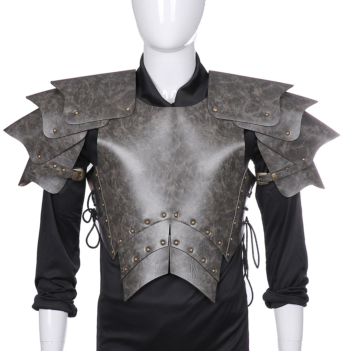 Chaleco de Caballero; Accesorios de Halloween; para traje Armadura de cuero