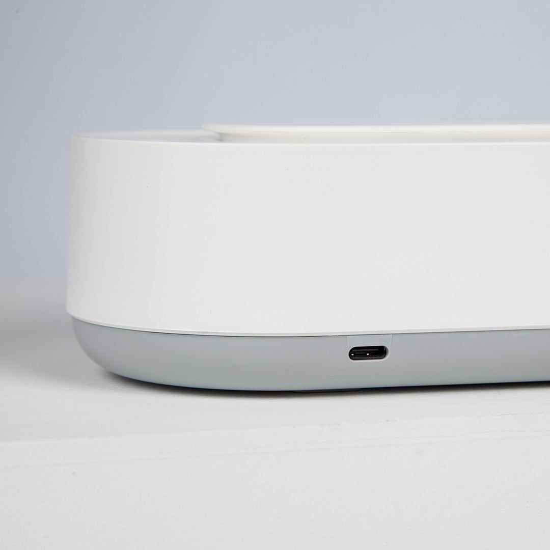 Limpiador ultrasónico portátil, máquina de limpieza por vibración de alta frecuencia de 45000Hz
