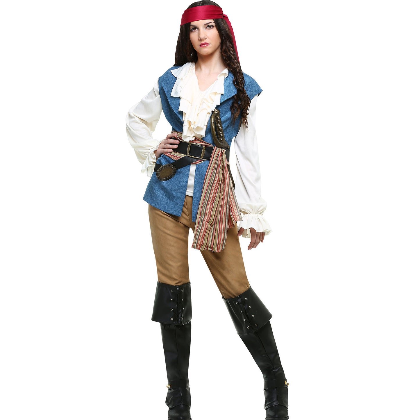Disfraz de Pirata Masculino 🏴☠️ – Halloween