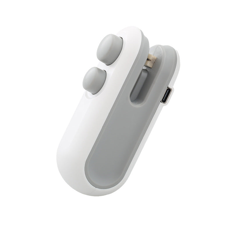 Pieza Mini Sellador Portátil De Bolsas De Plástico Para La Cocina, Máquina de sellado pequeña y portátil