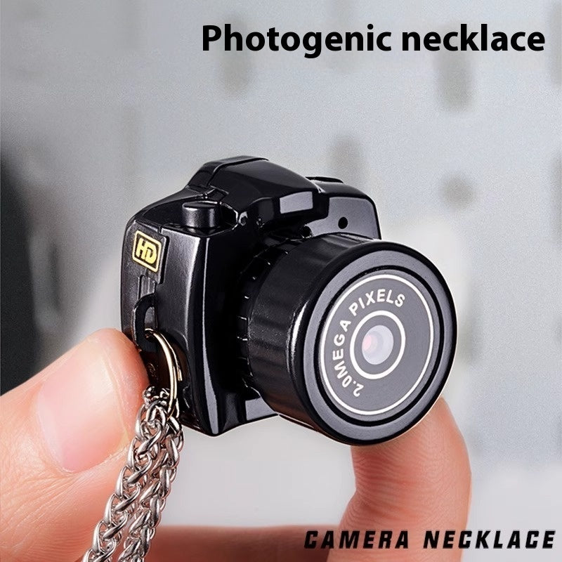 Mini Cámara HD para colgar en el cuello – ¡Tu vida en imágenes, en cualquier momento!