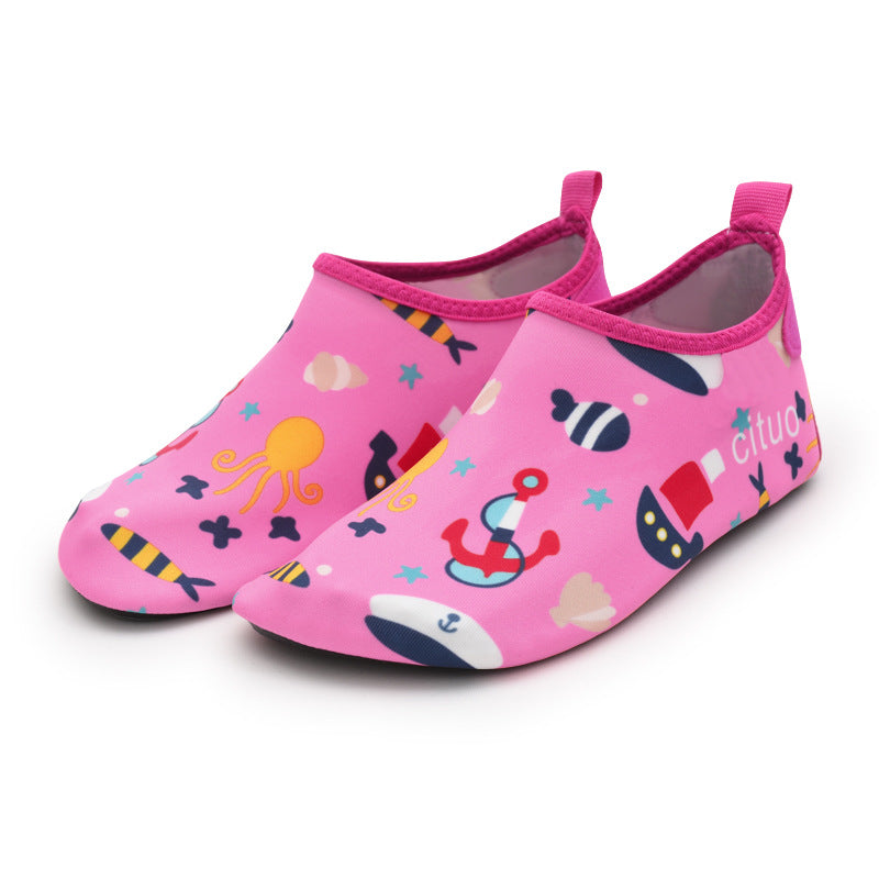 Zapatos de playa para niños, zapatos de buceo, snorkel, calcetines de playa, tenis de agua para niños