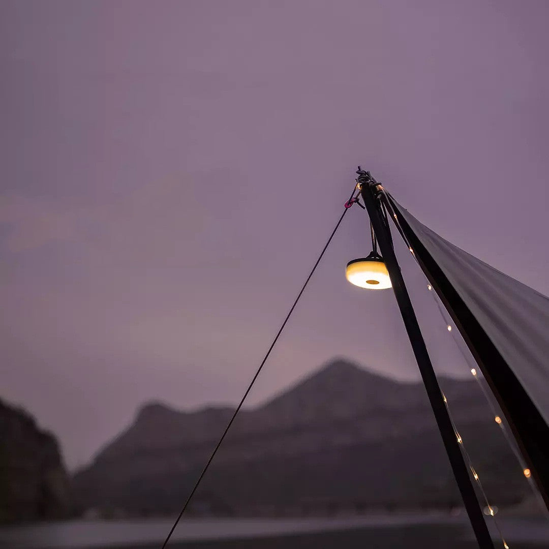 Luces de camping, Vive la atmósfera al aire libre con esta maravillosa luz para camping, decoración de tienda de campaña con dosel
