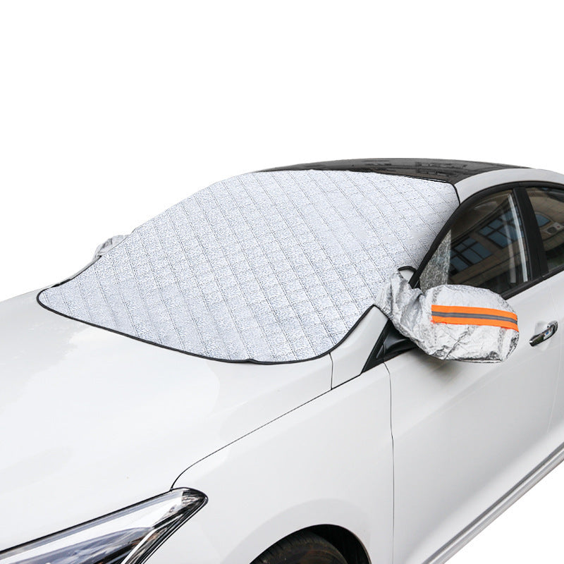 Cubierta antiescarcha y anticongelante magnética para engranajes de automóviles, protección en invierno para frío y nieve