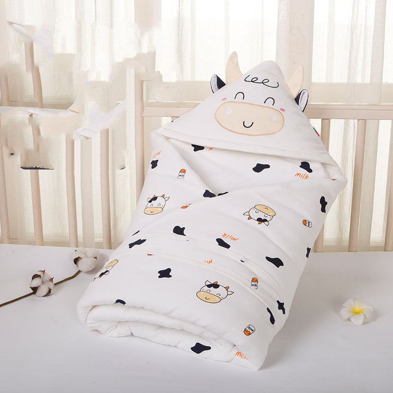Salida de dormir para bebé, perfecta envoltura en calidad doble de algodón, bebés de 1 a 6 meses de edad,