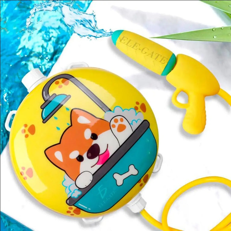 Pistola de Agua con Mochila para Niños 2L – Largo Alcance, Antifugas y Diversión por Horas