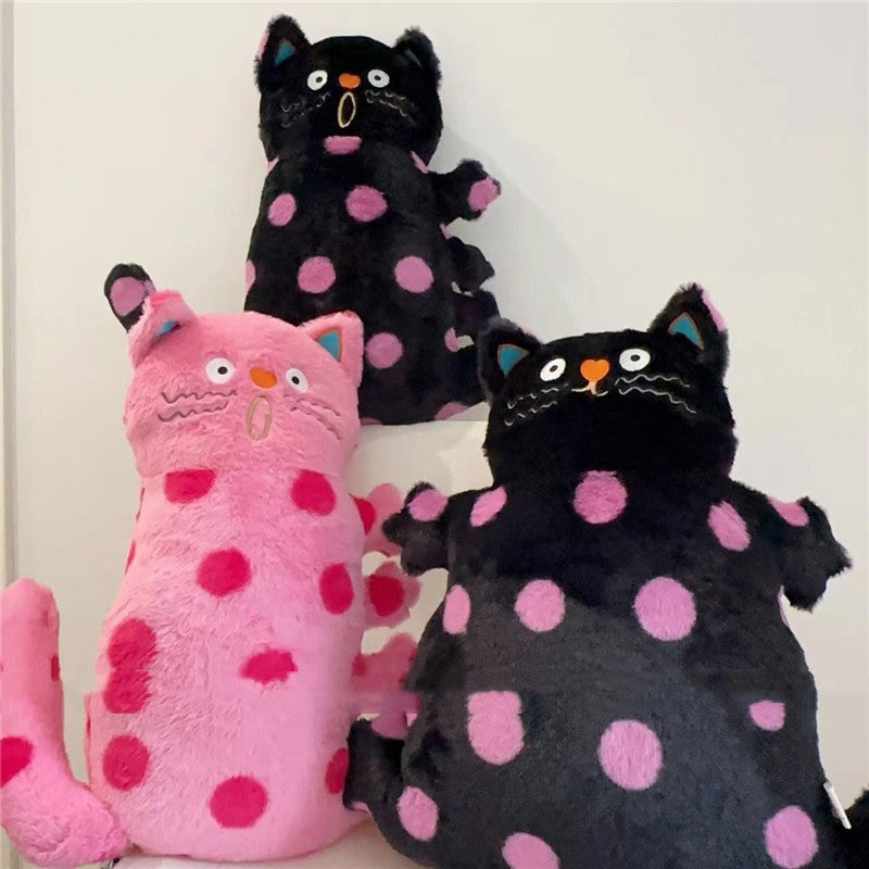 Cojín de sofá para sala de estar con linda almohada de gato