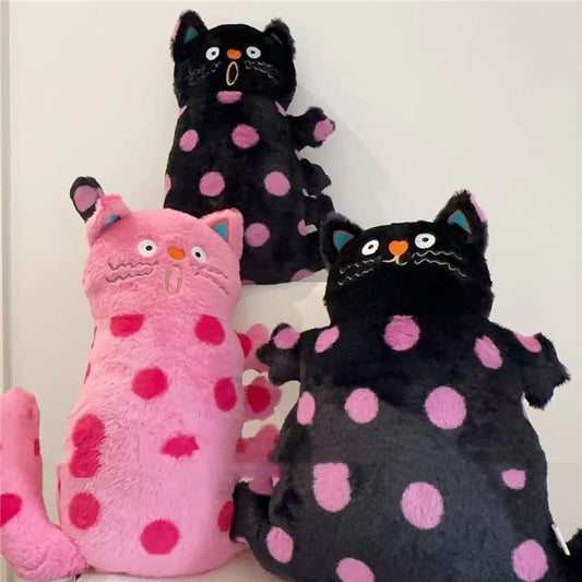 Cojín de sofá para sala de estar con linda almohada de gato