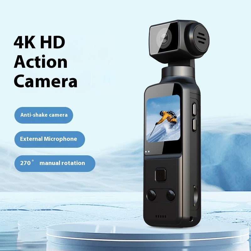 Mini Cámara Deportiva 4K HD con Anti movimiento