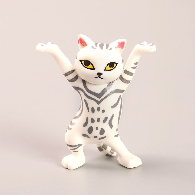 Gatito lindo deco, gato encantador portalápices de varios colores, individual o por juego completo