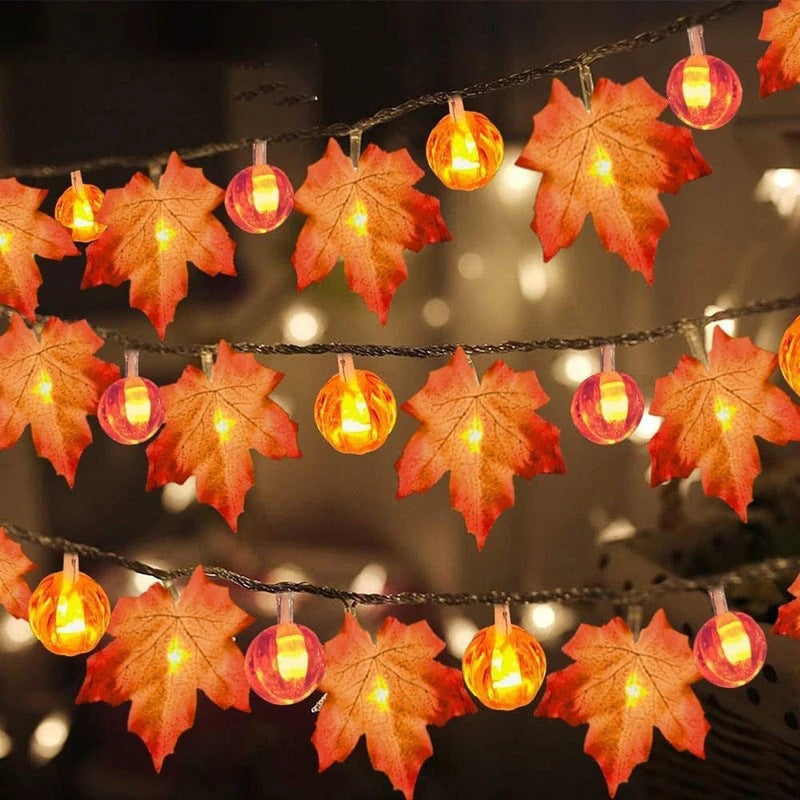 Decoración de Halloween Decoración de Acción de Gracias Luz de calabaza, luz LED decorativa