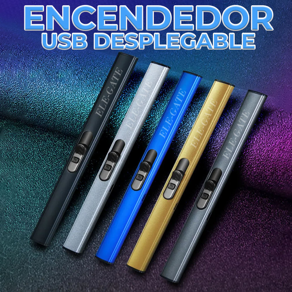 Encendedor Eléctrico Recargable — Duradero, Seguro y Ecológico