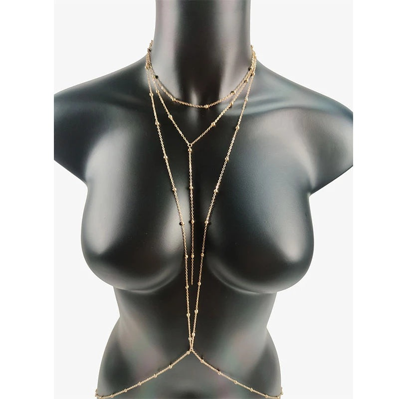 Cadena de cintura de playa para mujer, hermoso accesorio para tu outfit de playa para boda, fiestas o tu prenda casual.