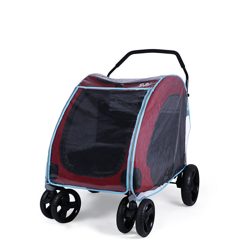 Cubierta de lluvia para carro de mascotas, cubierta para la lluvia, cochecito de bebé, impermeable, cochecito para perros, cubierta para la lluvia, cubierta para el viento