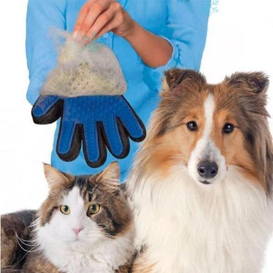 Guante para Peinar a tu mascota, cepillo ideal para retirar del pelo de perros y gatos