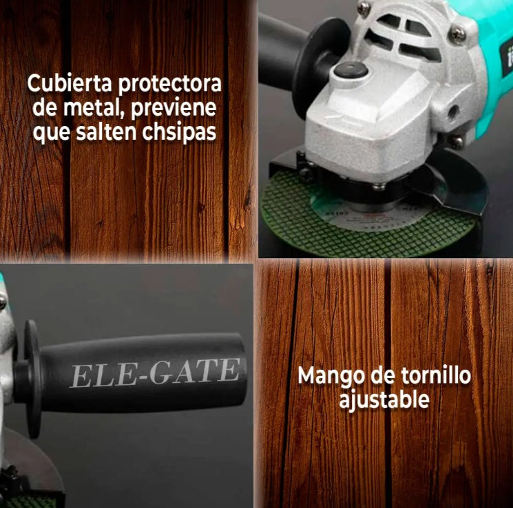 Amoladora Profesional Recargable – Libertad de Movimiento para Cortar, Lijar y Pulir