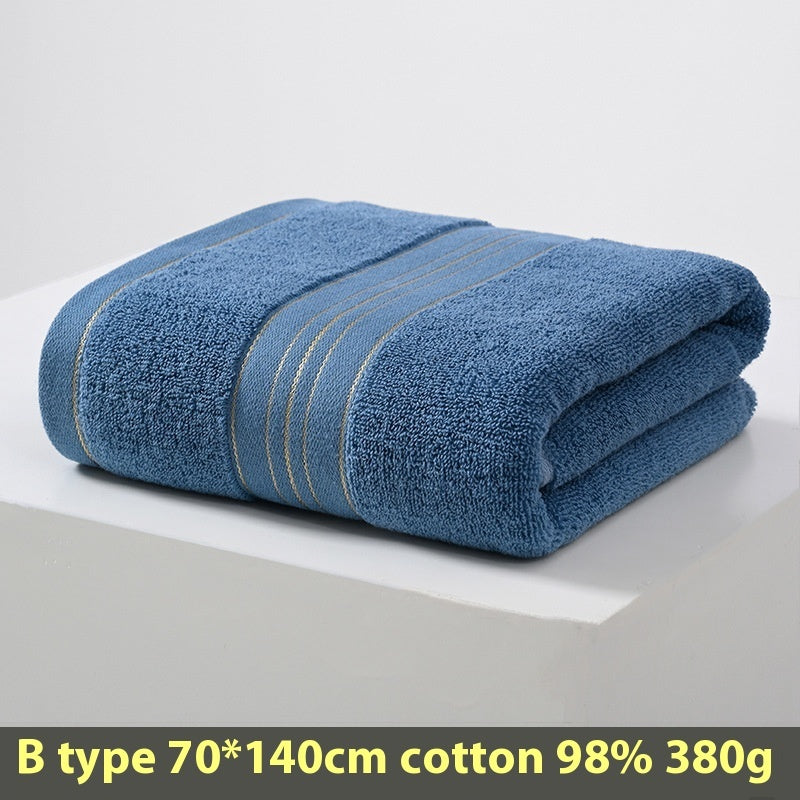 Toalla Algodón 100% Puro – Suave, Absorbente y de Gran Tamaño