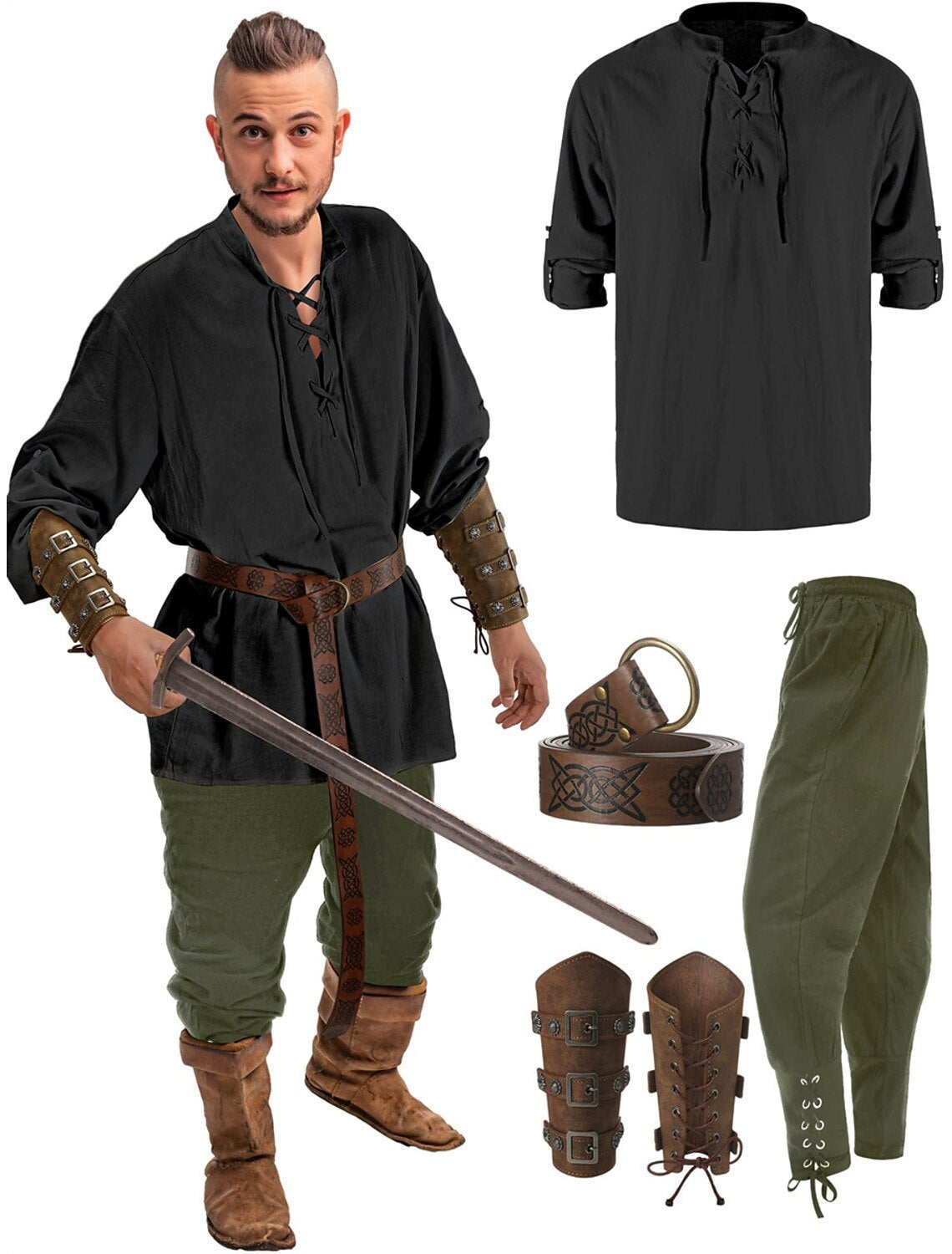 Disfraz Renacentista para Hombre 🏰 – Estilo Medieval para Halloween