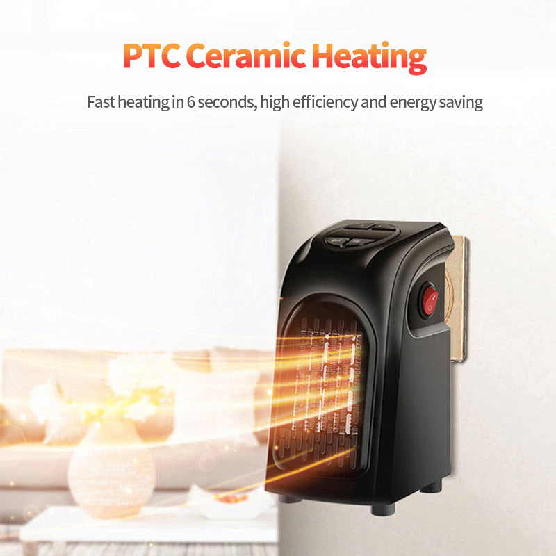 Calefactor, Calentador de aire para el invierno, calentadores eléctricos para el hogar, Mini de aire para habitación, ventilador calentador de cerámica para el hogar, oficina, Camping,