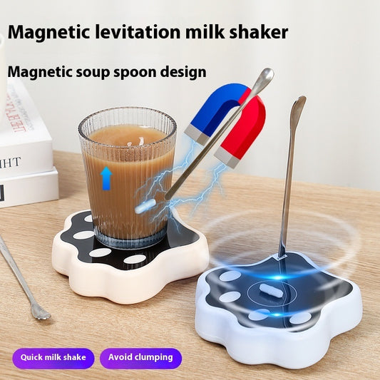 Base agitadora inteligente con carga para agitador de taza portátil genial y divertida!