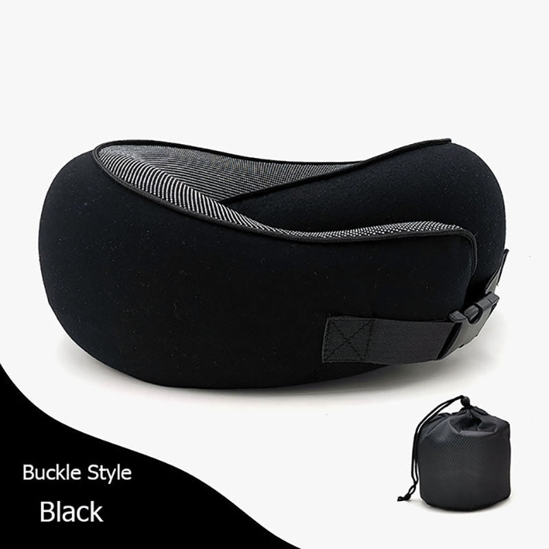 Almohada de viaje para el cuello, memory form, adaptable para avión, diseño perfecto