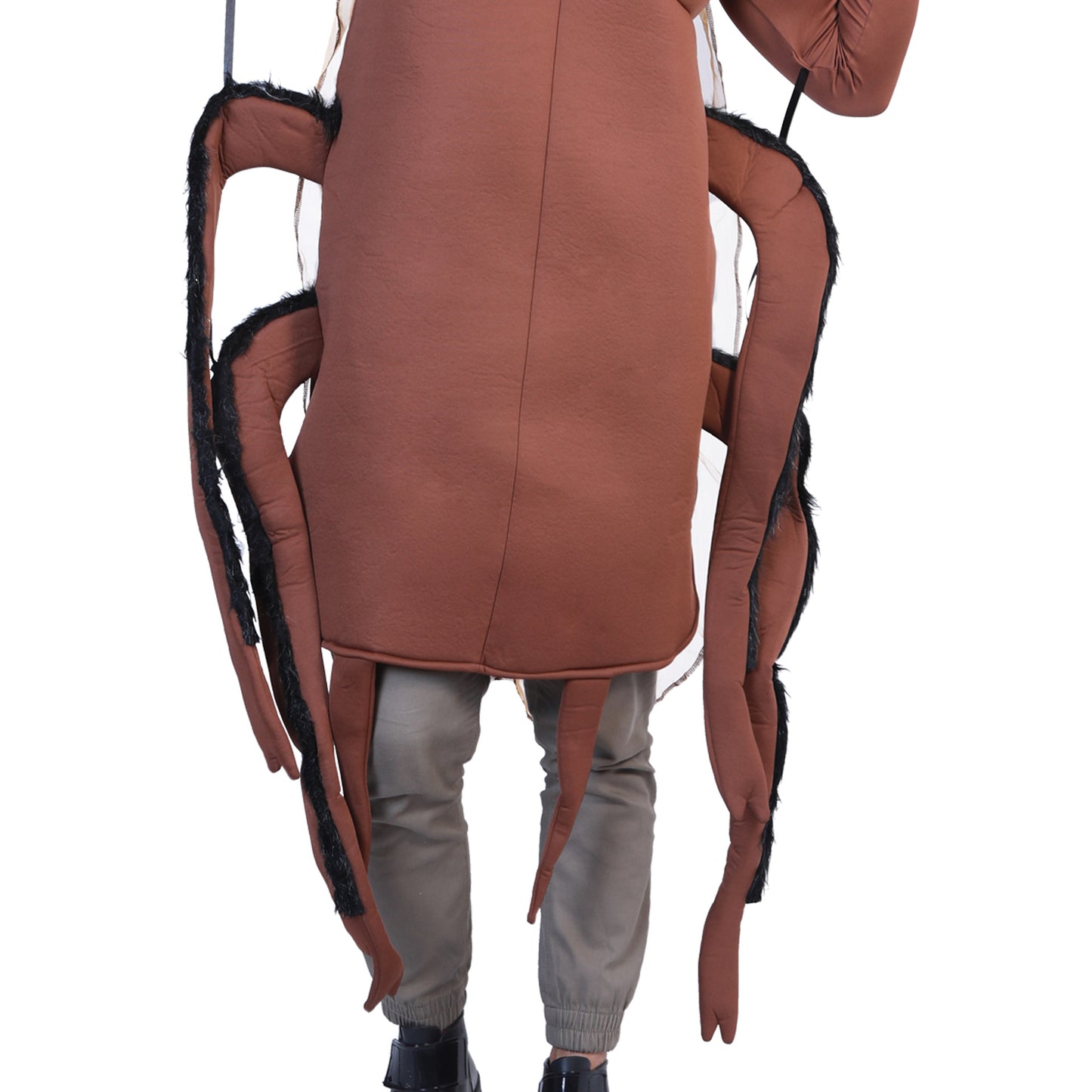 Disfraz de cucaracha para Hallowen, HOOD traje MONO enterizo de una pieza, Disfraz para niño y hombre adulto de Halloween