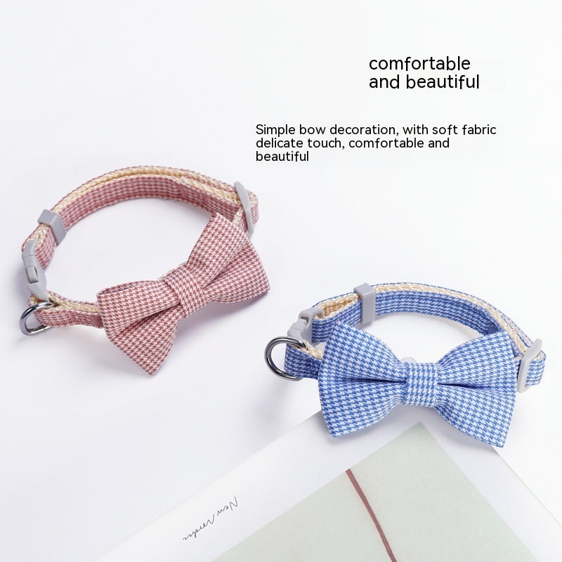 Collar para mascotas con lazo eleganteisimo para tu mascota