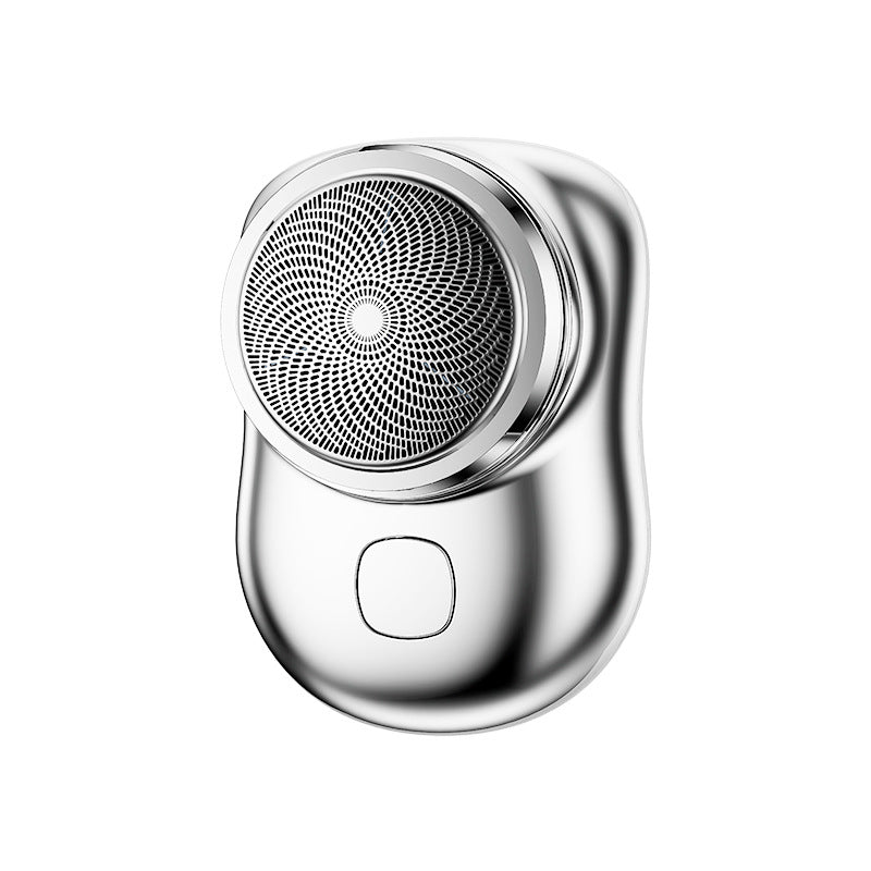 Mini afeitadora inalámbrica, portátil para hombre, recargable por USB, máquina de afeitar de tamaño pequeño, indolora, húmeda y seca