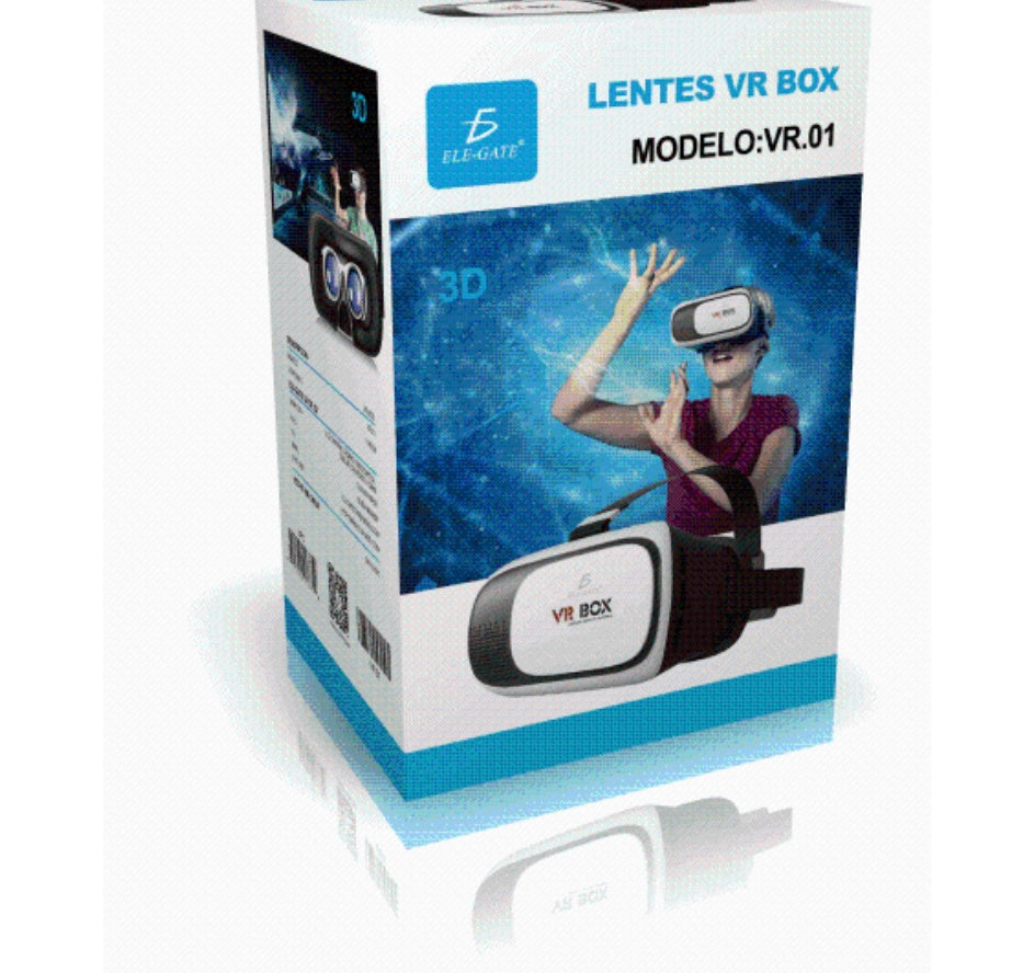 Gafas de Realidad Virtual 3D VR Box | Compatible con Todos los Smartphones