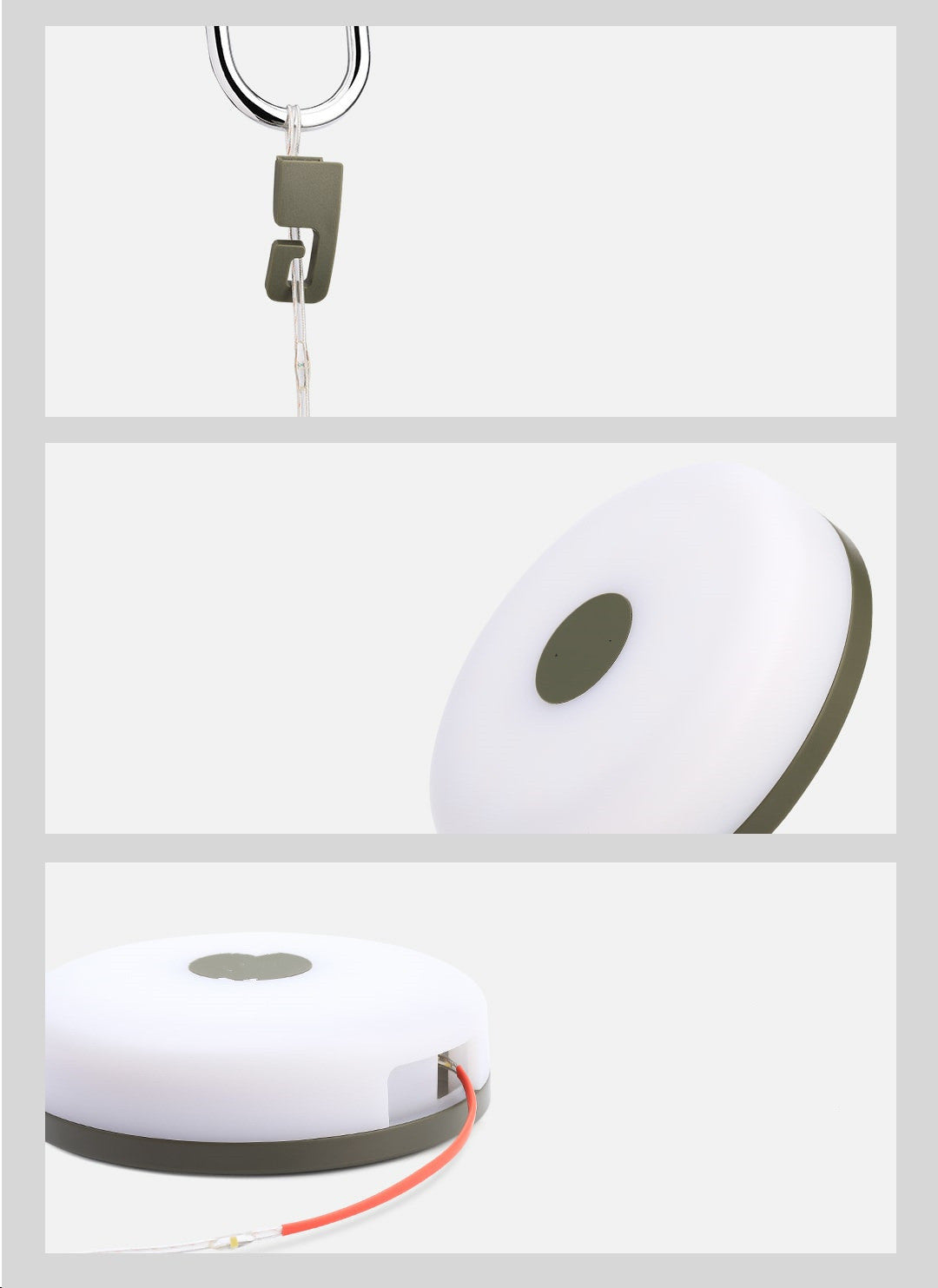 Luces de camping, Vive la atmósfera al aire libre con esta maravillosa luz para camping, decoración de tienda de campaña con dosel