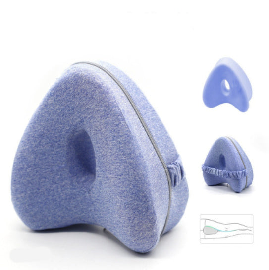 Almohada para la entrepierna de espuma viscoelástica con forma de corazón