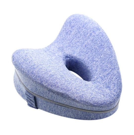 Almohada para la entrepierna de espuma viscoelástica con forma de corazón