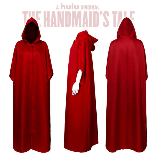 Disfraz de Halloween de Offred; traje para fiestas de disfraces