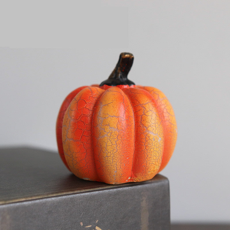 Linterna de calabaza para Halloween, lámpara LED tipo vela de calabaza , Decocoración de Halloween