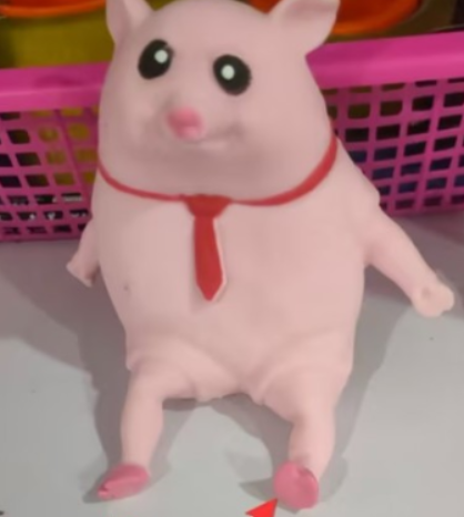 Cerditos rosados para apretar, juguetes antiestrés, lindos animales para apretar, adorable cerdito, juguete antiestrés para el Día del Niño, regalo para niños.