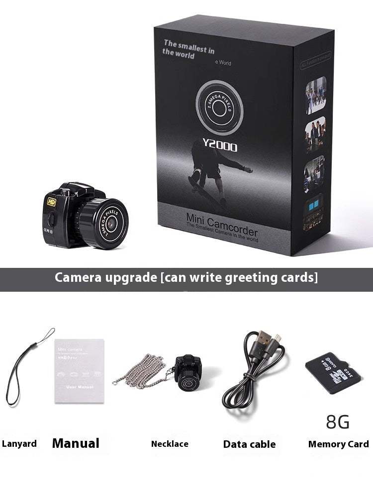 Mini Cámara HD para colgar en el cuello – ¡Tu vida en imágenes, en cualquier momento!