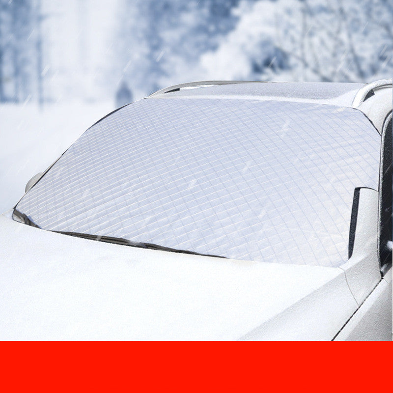 Cubierta antiescarcha y anticongelante magnética para engranajes de automóviles, protección en invierno para frío y nieve