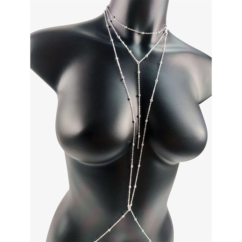 Cadena de cintura de playa para mujer, hermoso accesorio para tu outfit de playa para boda, fiestas o tu prenda casual.