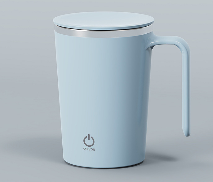 Taza mezcladora eléctrica de cocina, taza mezcladora automática, taza de agua magnética