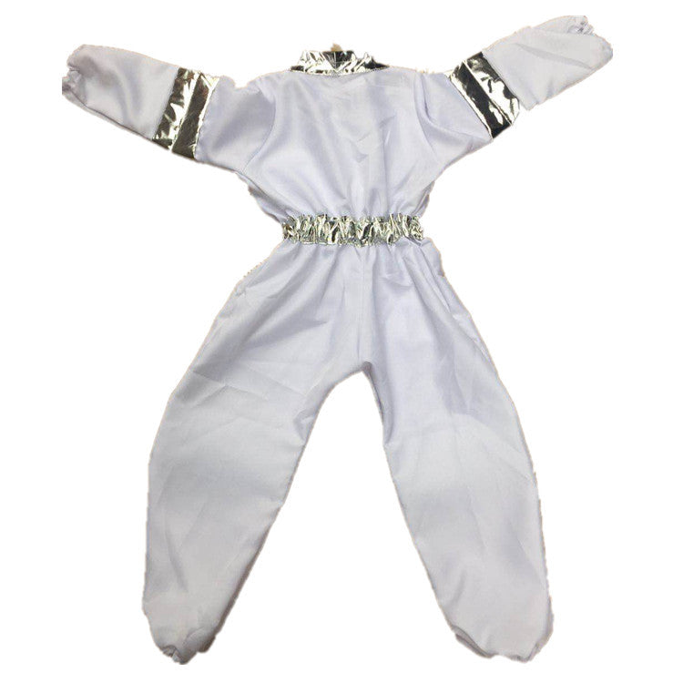 Traje de disfraz de modelado de astronauta para niños.