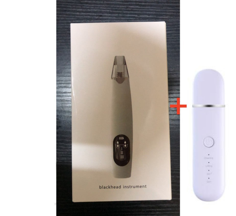 Maquina de peeling y limpiadora facial ultrasónica elimina los puntos negros faciales, salud para el rostro