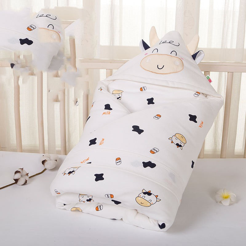 Salida de dormir para bebé, perfecta envoltura en calidad doble de algodón, bebés de 1 a 6 meses de edad,