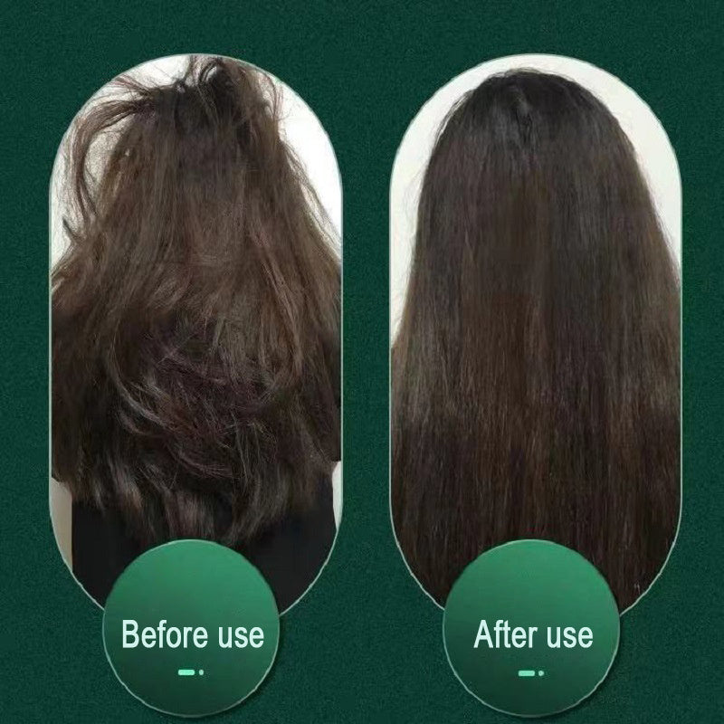 Nueva plancha de pelo 2 en 1, peine caliente, rizador de iones negativos, cepillo eléctrico de doble propósito.