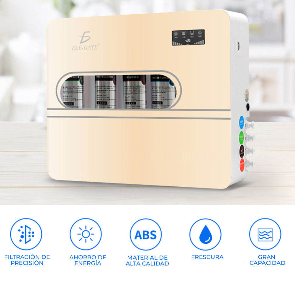 Purificador de Agua UV Portátil – Elimina Virus, Metales Pesados y Químicos Sin Instalación