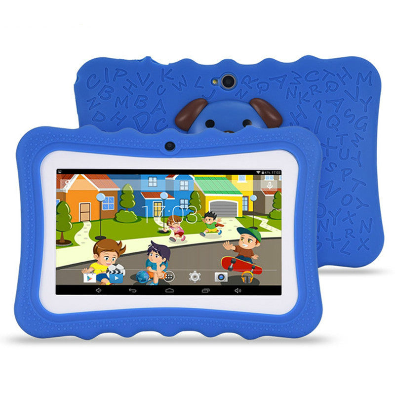 Tableta infantil genérica de 7 pulgadas, Android, Quad-Core, 1 GB RAM 8 GB ROM, WiFi, HD 1280 x 800 IPS Screen(azul) Bluetooth,