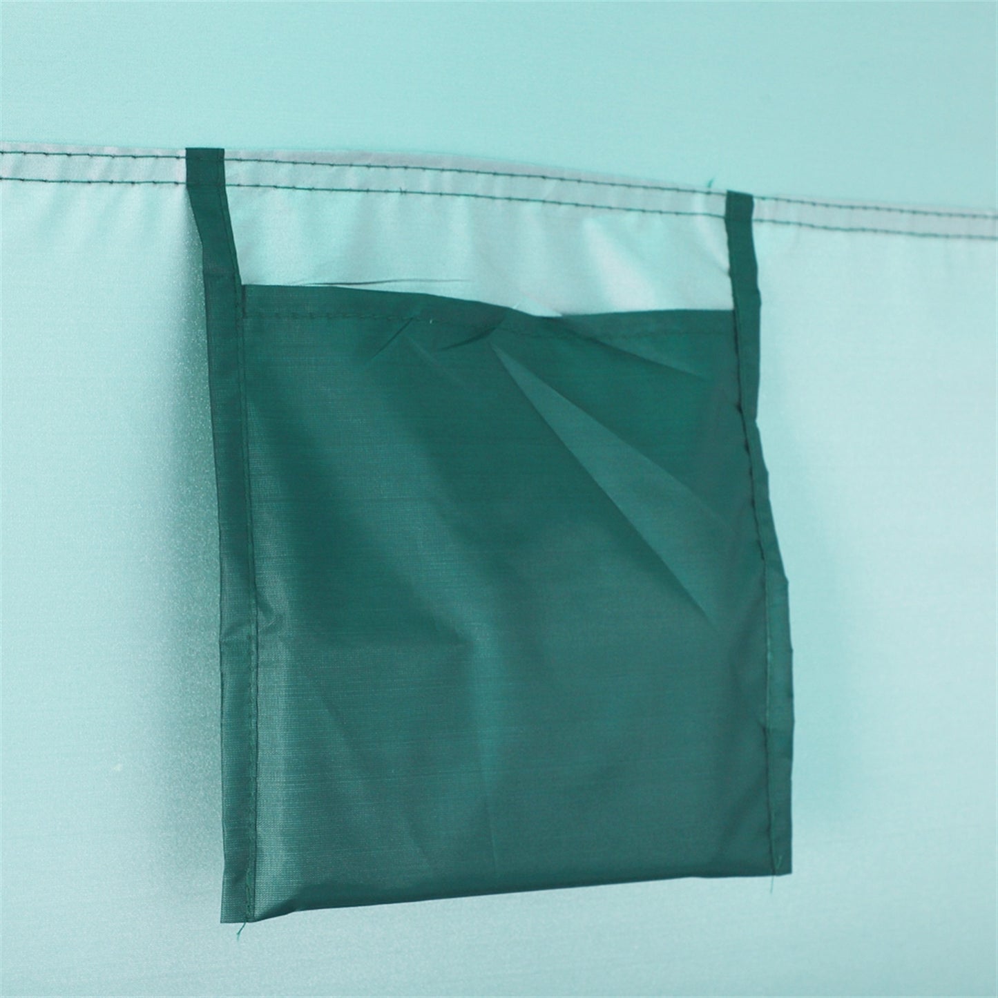 Tienda de campaña verde militar para cambiarse