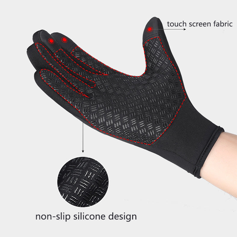 Guantes Térmicos Antideslizantes de Polar – Ideales para Ciclismo y Frío