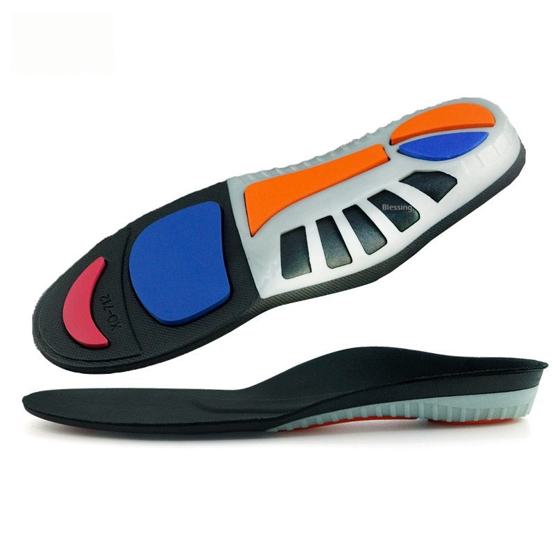 Inner And Outer Eight-character High Elastic Buffer Shock-absorbing Insole